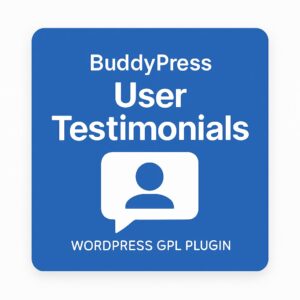 BuddyPress User Testimonials – WordPress GPL Plugin