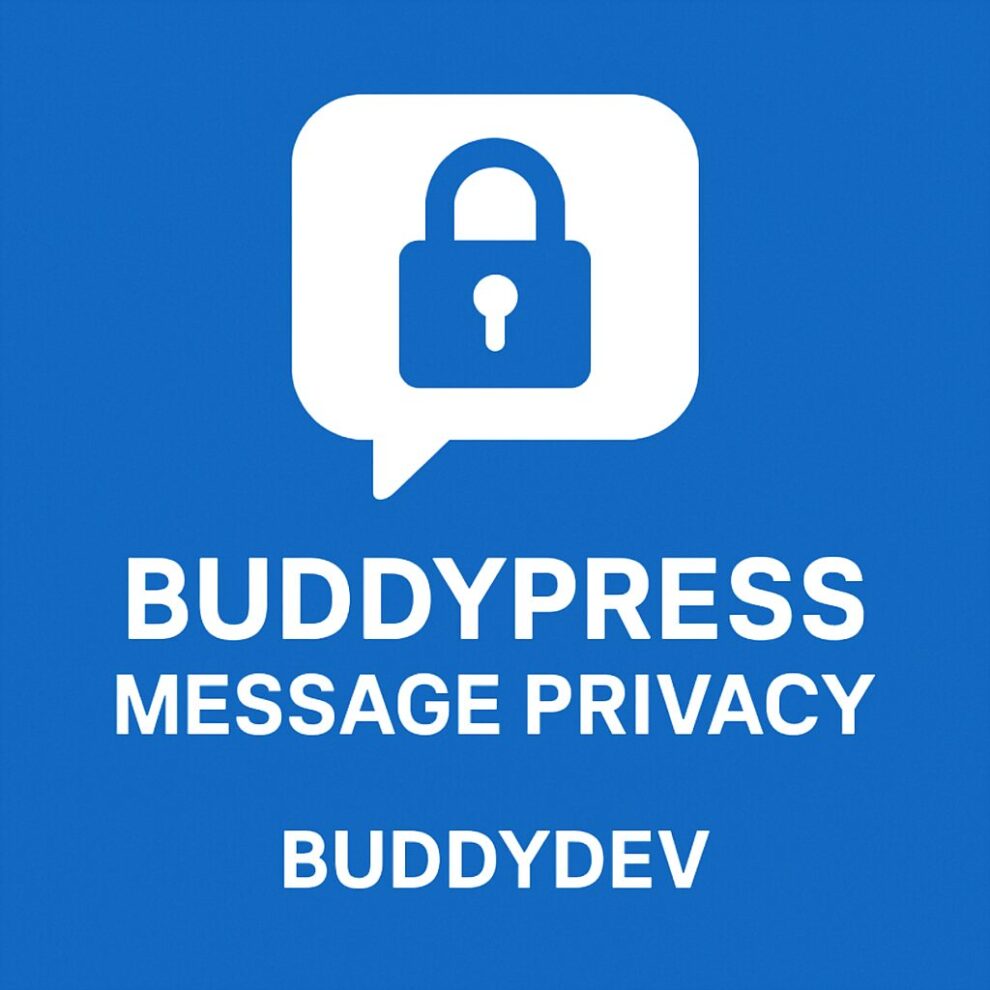BuddyPress Message Privacy(BuddyDev) – WordPress GPL Plugin