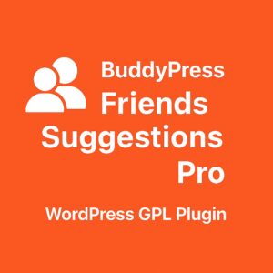 BuddyPress Friends Suggestions Pro – WordPress GPL Plugin