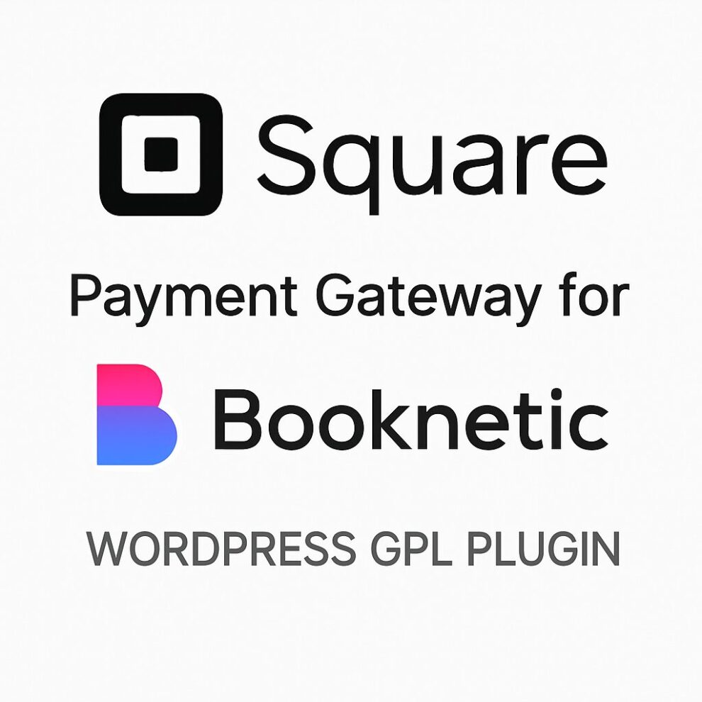 Square payment gateway for Booknetic – WordPress GPL Plugin