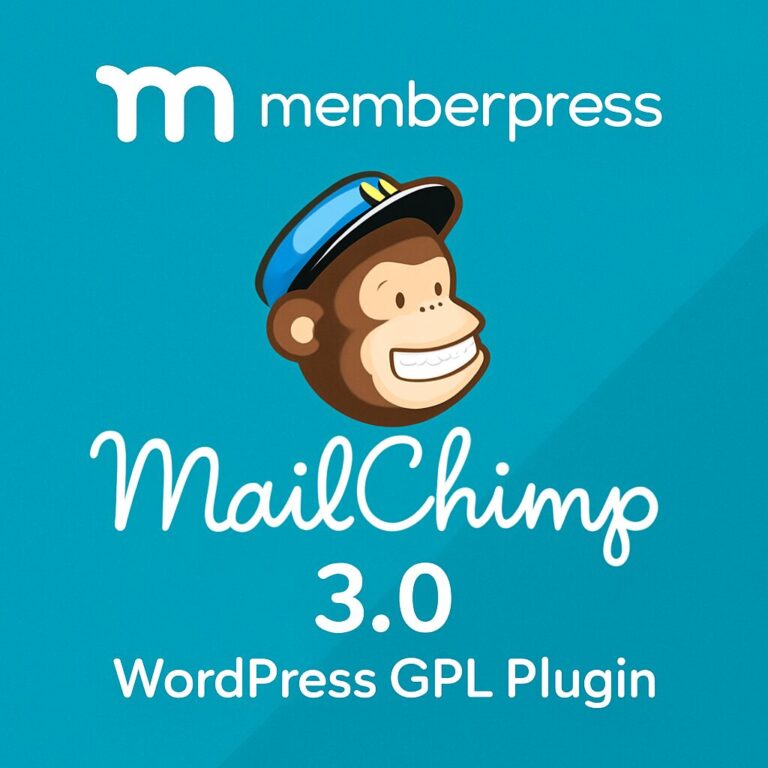 MemberPress MailChimp 3.0 – WordPress GPL Plugin