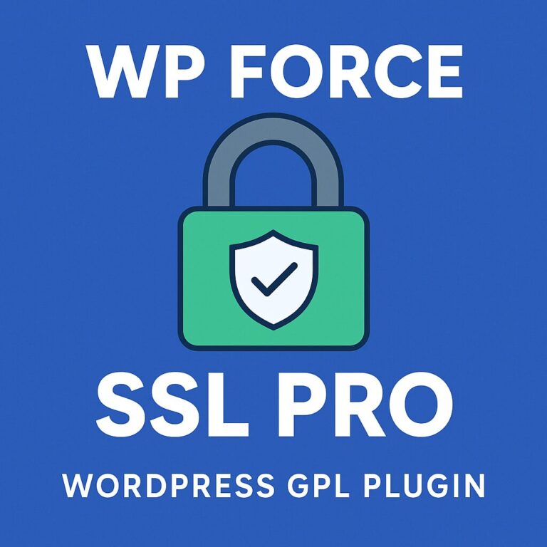 WP Force SSL PRO – WordPress GPL Plugin