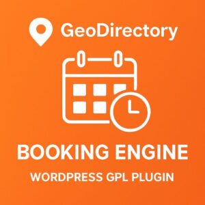 GeoDirectory Booking Engine – WordPress GPL Plugin
