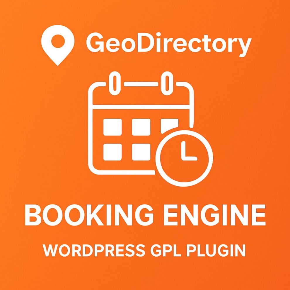 GeoDirectory Booking Engine – WordPress GPL Plugin