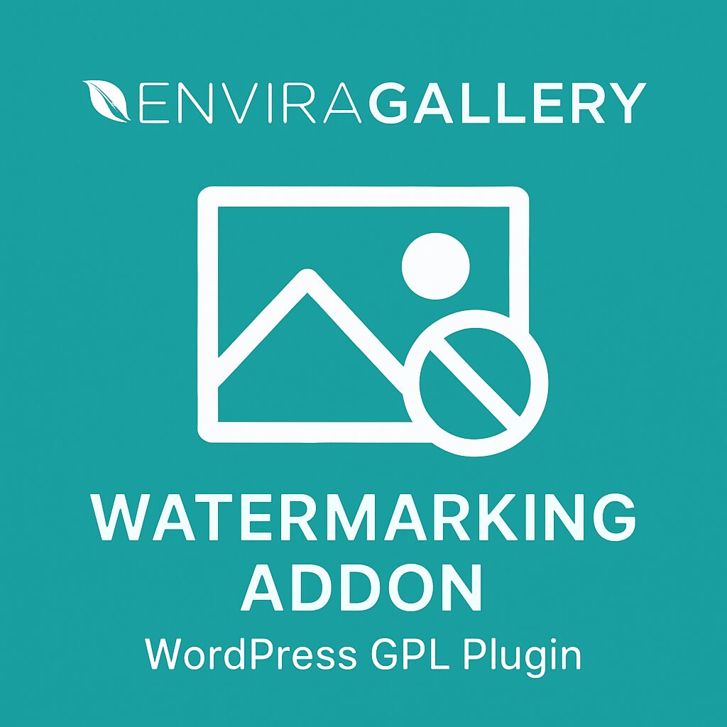 Envira Gallery - Watermarking Addon – WordPress GPL Plugin