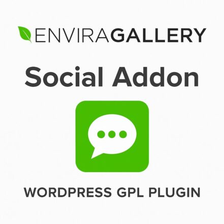 Envira Gallery - Social Addon – WordPress GPL Plugin