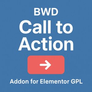 BWD Call to Action addon for Elementor GPL