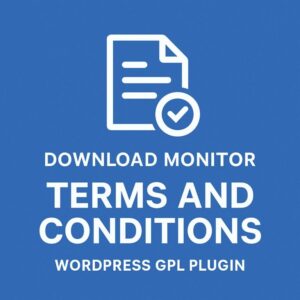 Download Monitor - Terms and Conditions – WordPress GPL Plugin