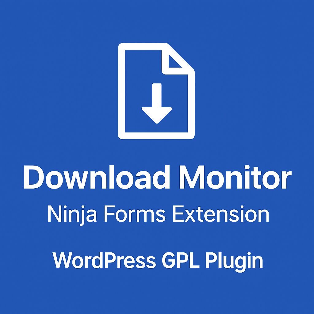 Download Monitor - Ninja Forms Extension – WordPress GPL Plugin