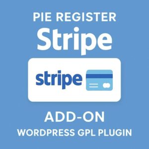 Pie Register (Add on) - Stripe – WordPress GPL Plugin