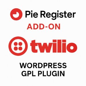 Pie Register (Add on) - Twilio – WordPress GPL Plugin