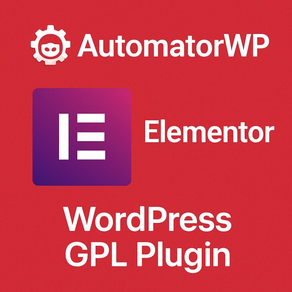 AutomatorWP - Elementor – WordPress GPL Plugin