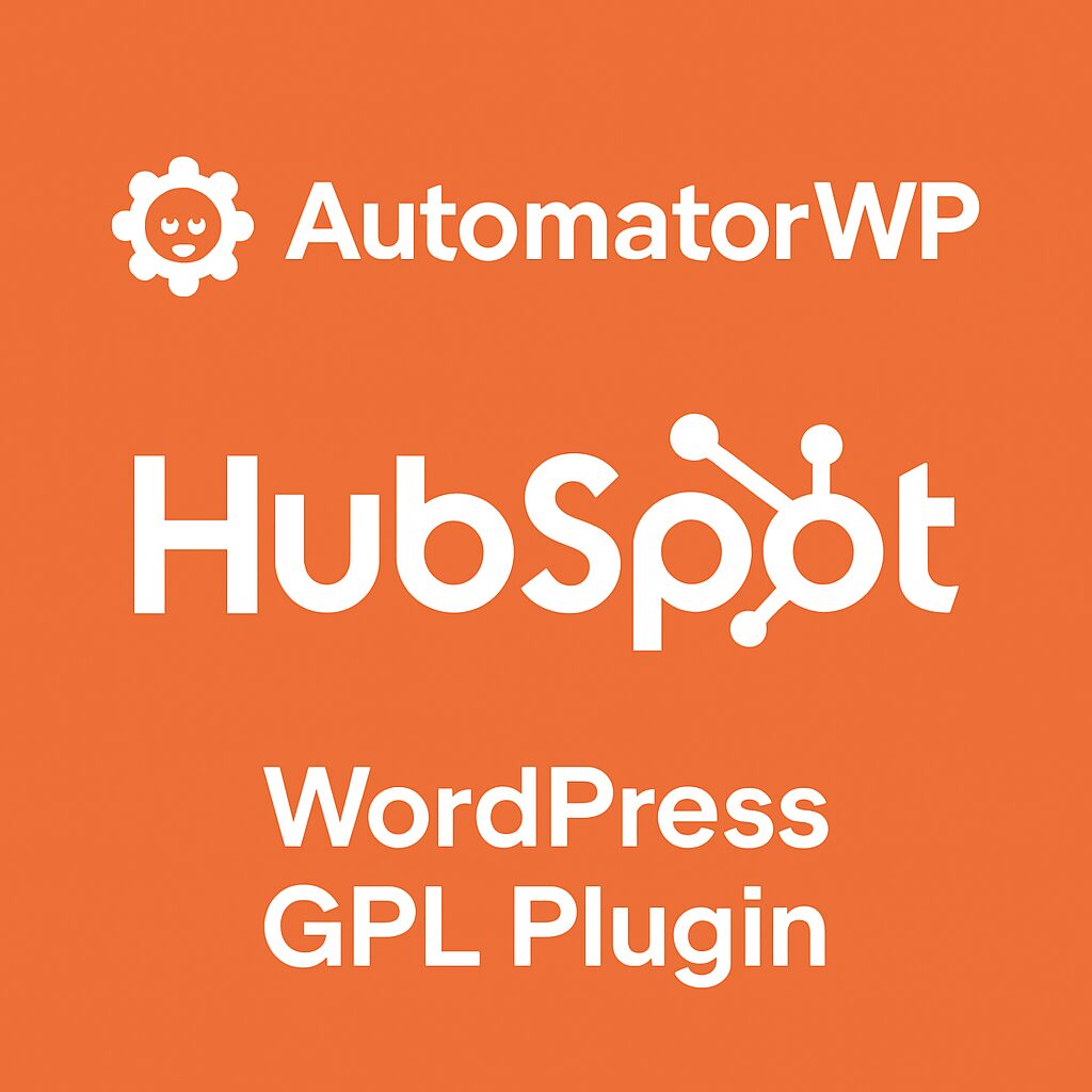 AutomatorWP - HubSpot – WordPress GPL Plugin