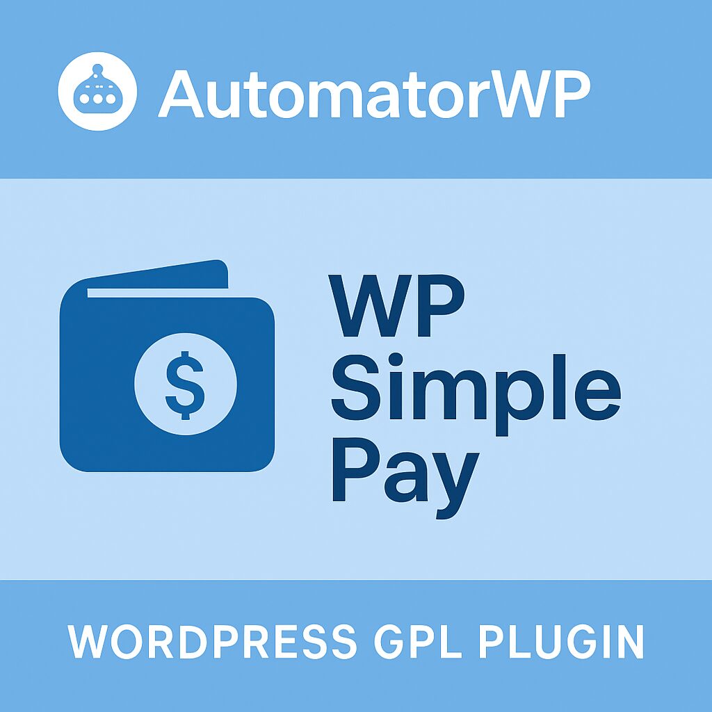 AutomatorWP - WP Simple Pay – WordPress GPL Plugin