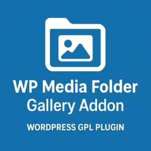 WP Media folder Gallery Addon – WordPress GPL Plugin