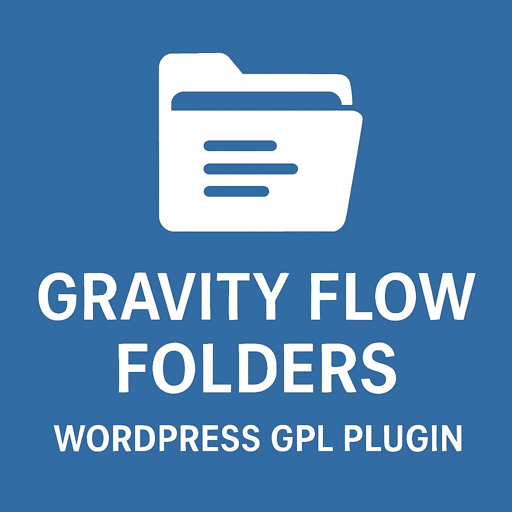 Gravity Flow Folders – WordPress GPL Plugin