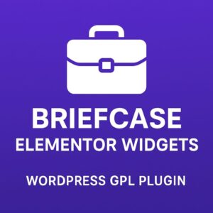 Briefcase Elementor Widgets – WordPress GPL Plugin