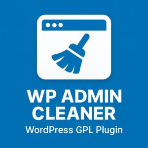 WP Admin Cleaner – WordPress GPL Plugin