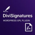 DiviSignatures – WordPress GPL Plugin