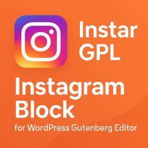 Inster GPL – Instagram Block for WordPress Gutenberg Editor