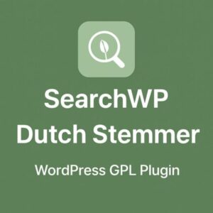 SearchWP Dutch Stemmer – WordPress GPL Plugin