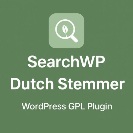 SearchWP Dutch Stemmer – WordPress GPL Plugin