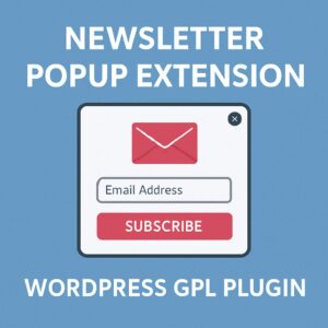 Newsletter Popup Extension – WordPress GPL Plugin