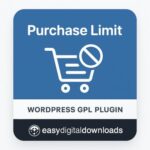 Easy Digital Downloads - Purchase Limit – WordPress GPL Plugin