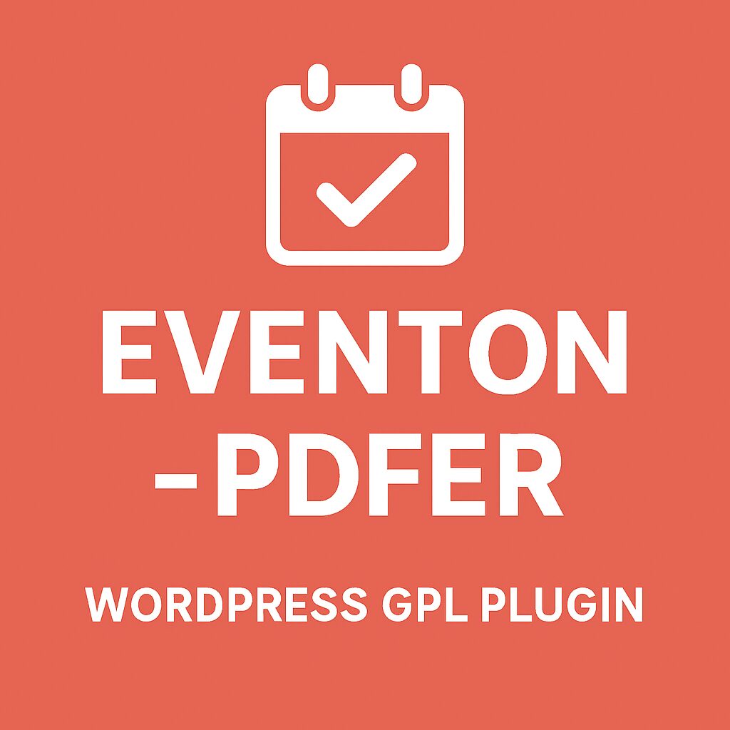 EventON - PDFer – WordPress GPL Plugin