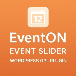 EventON - Event Slider – WordPress GPL Plugin