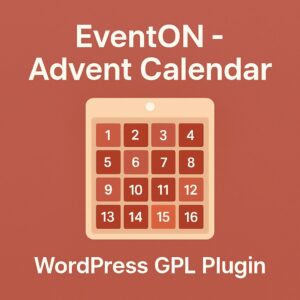 EventON - Advent Calendar – WordPress GPL Plugin