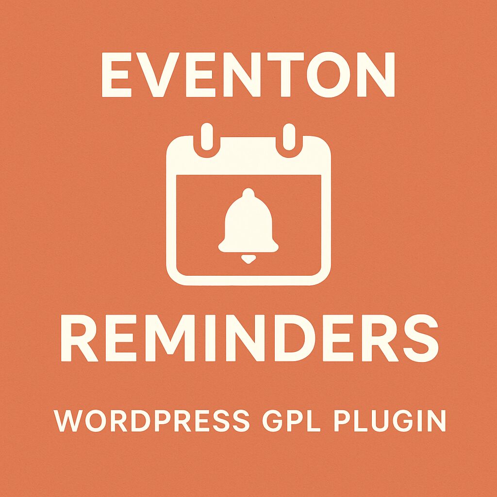 EventON - Reminders – WordPress GPL Plugin