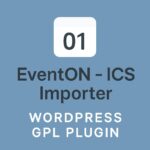 EventON - ICS importer – WordPress GPL Plugin