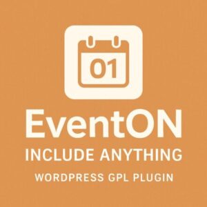 EventON - Include Anything – WordPress GPL Plugin