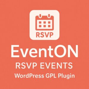 EventON - RSVP Events – WordPress GPL Plugin