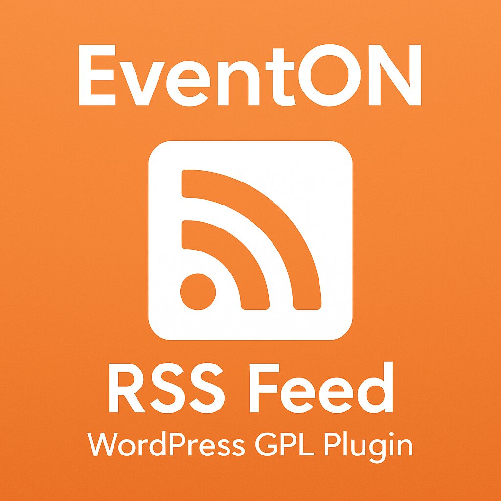 EventON - RSS Feed – WordPress GPL Plugin
