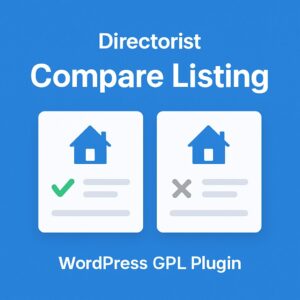 Directorist - Compare Listing – WordPress GPL Plugin