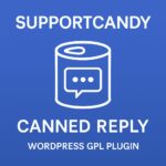 SupportCandy - Canned Reply – WordPress GPL Plugin