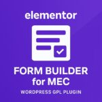 Elementor Form Builder for MEC – WordPress GPL Plugin