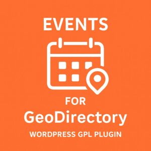 Events for GeoDirectory – WordPress GPL Plugin