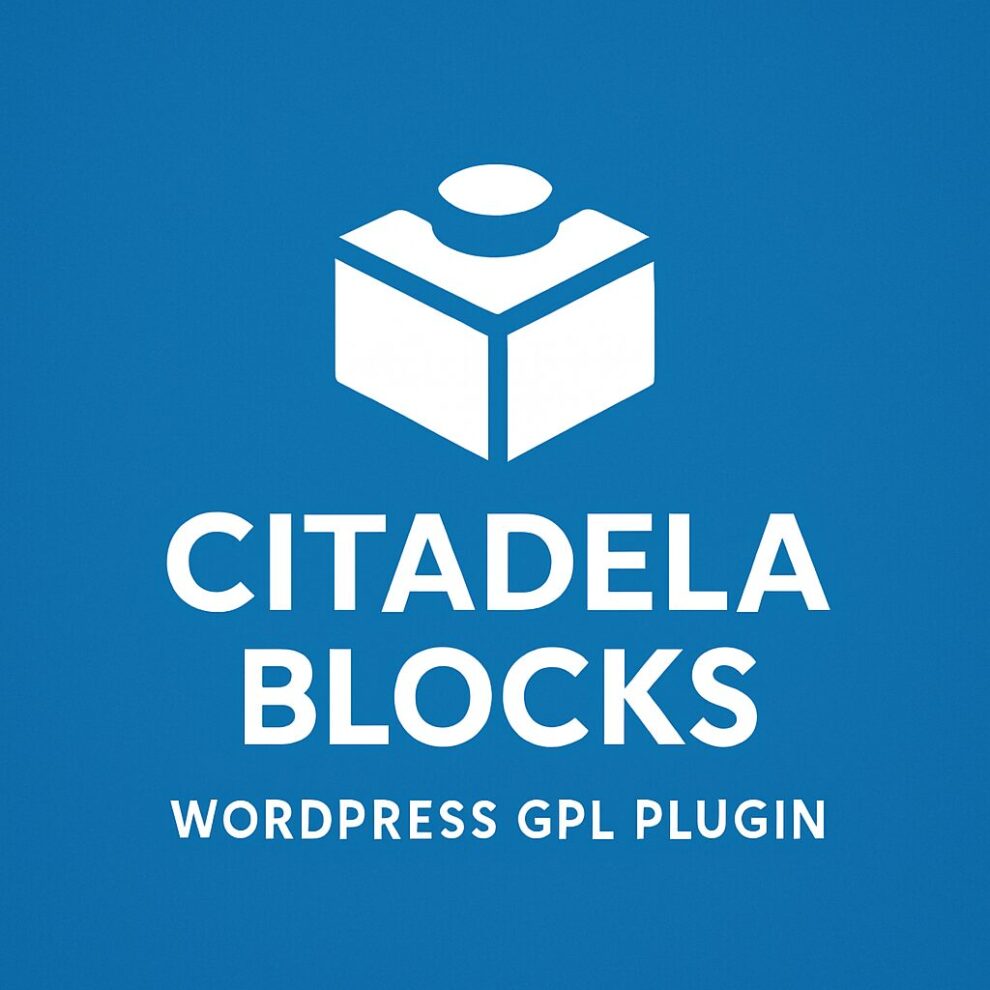 Citadela Blocks – WordPress GPL Plugin