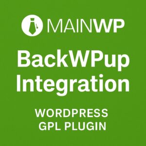 MainWP BackWPup Integration – WordPress GPL Plugin