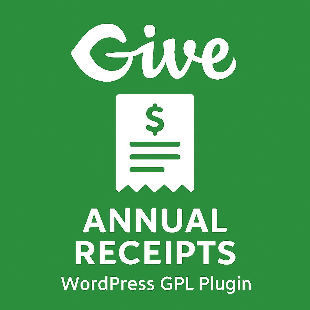 Give - Annual Receipts – WordPress GPL Plugin