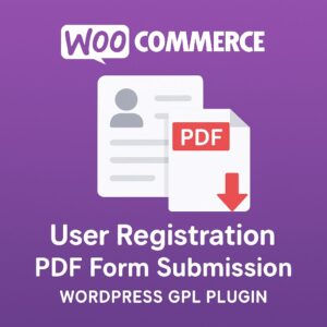 User Registration PDF Form Submission – WordPress GPL Plugin