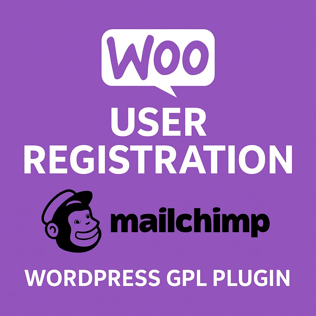 User Registration Mailchimp – WordPress GPL Plugin