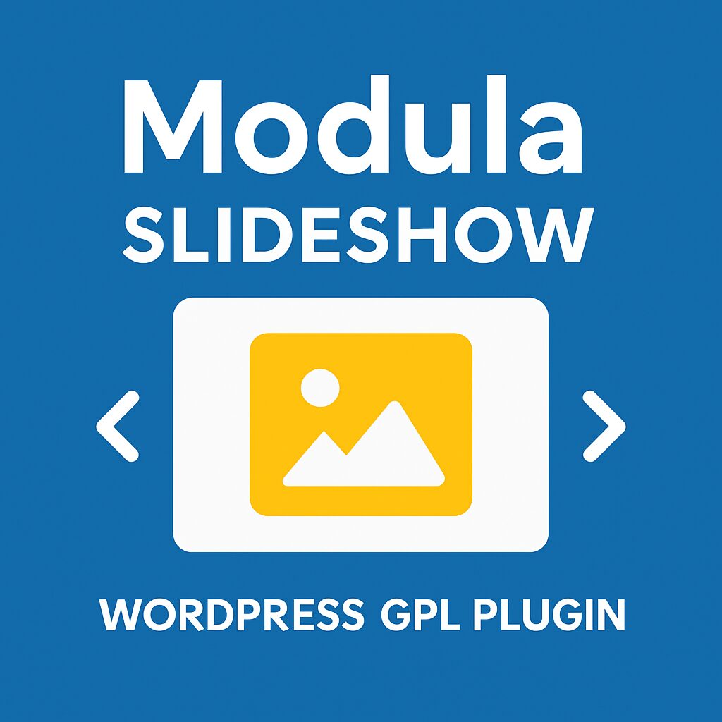 Modula - Slideshow – WordPress GPL Plugin