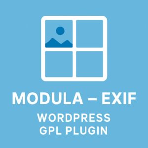 Modula - Exif – WordPress GPL Plugin