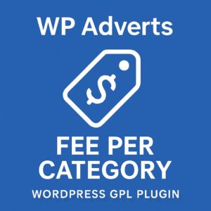 WP Adverts - Fee Per Category – WordPress GPL Plugin