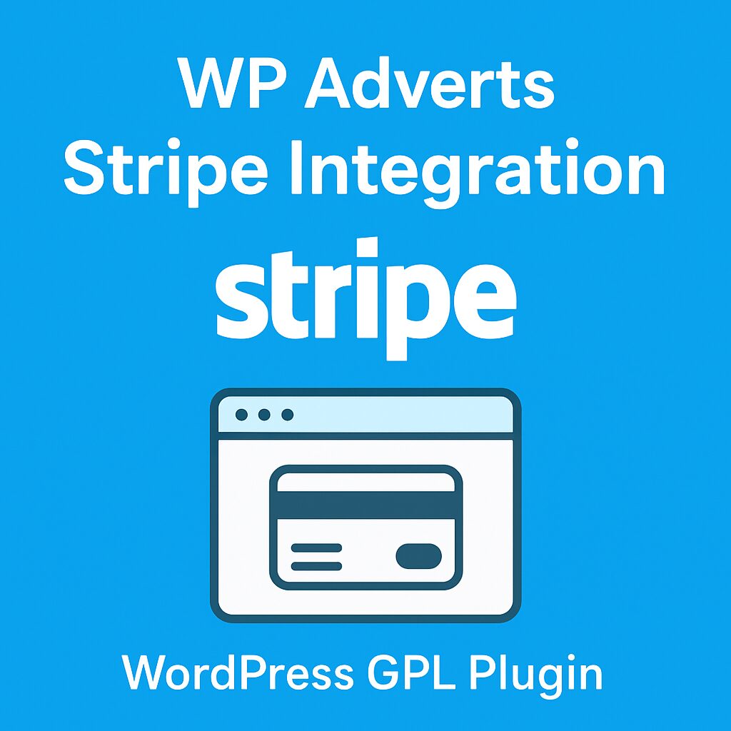 WP Adverts - Stripe Integration – WordPress GPL Plugin