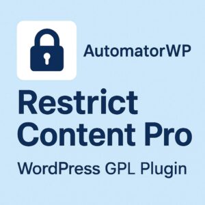 AutomatorWP - Restrict Content Pro – WordPress GPL Plugin